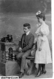 Izydor z siostra Irena (ok 1903 r)