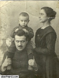 Irkuck 1923 - rodzina OBERHARD
