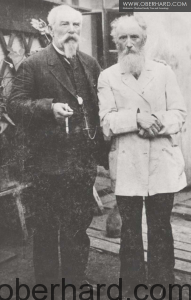 Cezary Kałusowski i Stanisław Wojciech Koperski ok 1900 roku
